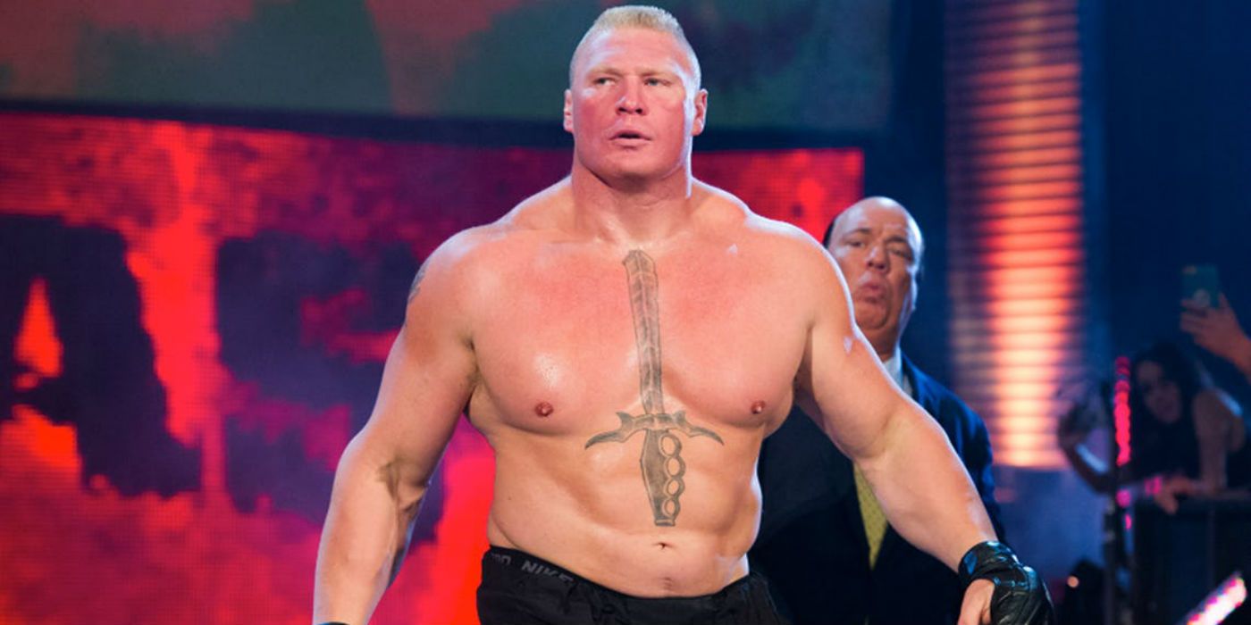 WWE Almost Made Brock Lesnars Character Homosexual