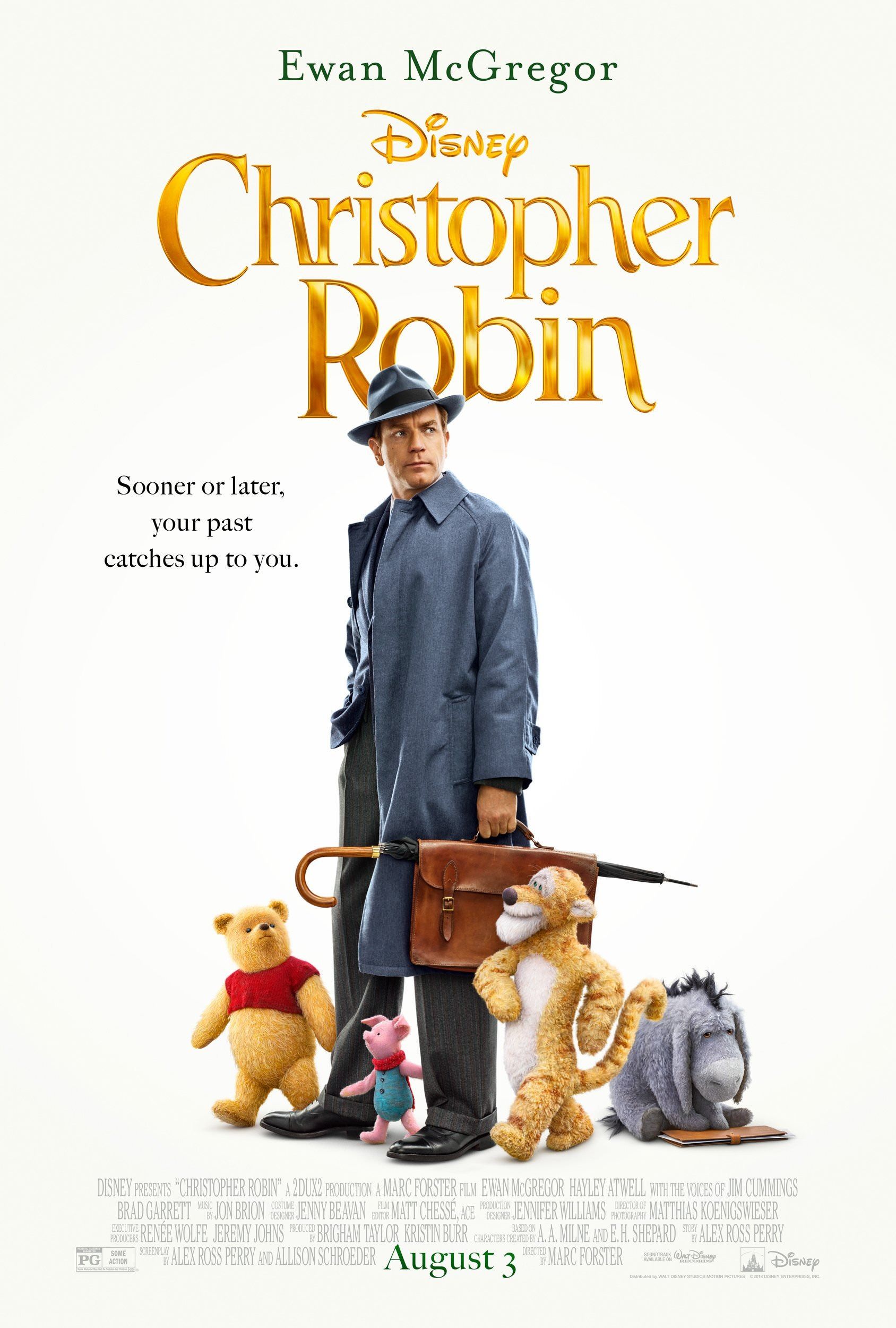 Christopher Robin theatrical movie poster