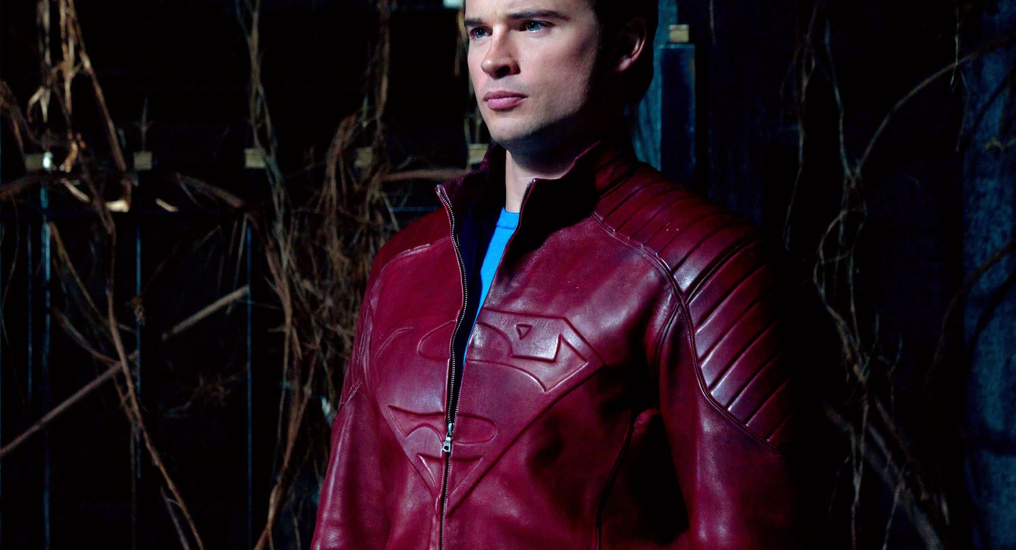Clark's red House of El jacket on Smallville