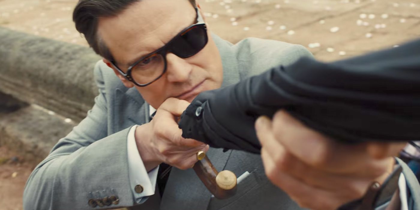 Colin Firth as Harry Hart in Kingsman 2: The Golden Circle