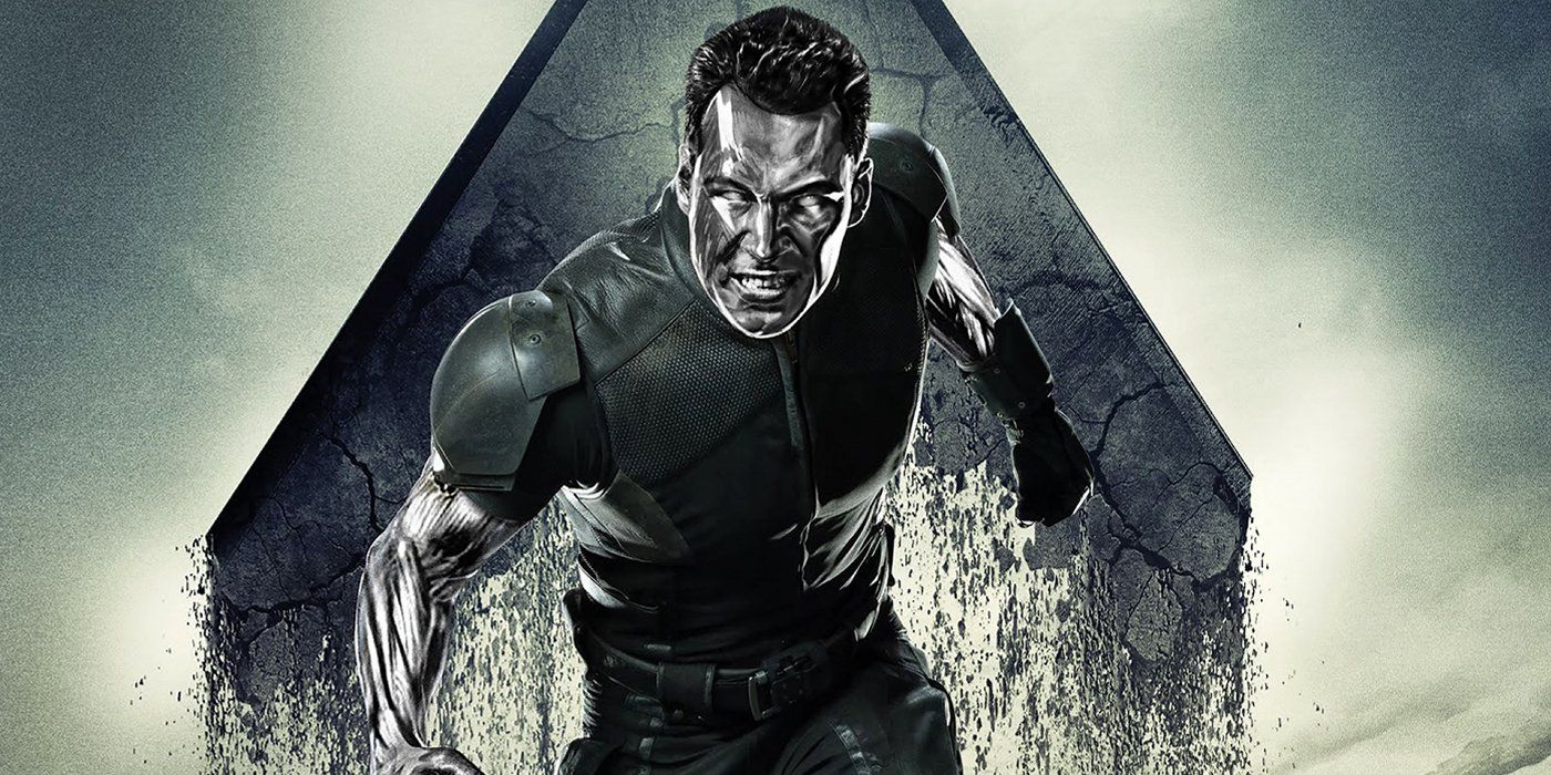 Daniel Cudmore as Colossus in a promo image for Days of Future Past.