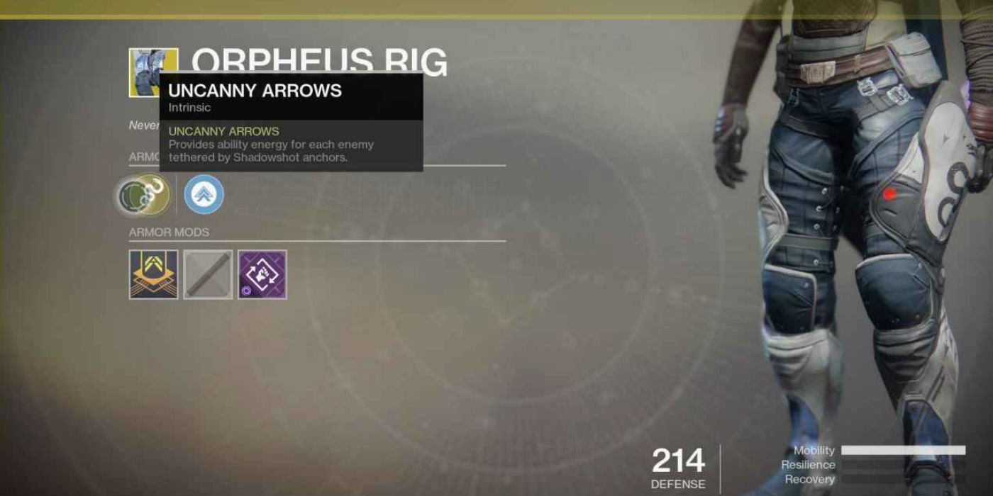 Destiny 2 Best Exotic Armor Orpheus Rig