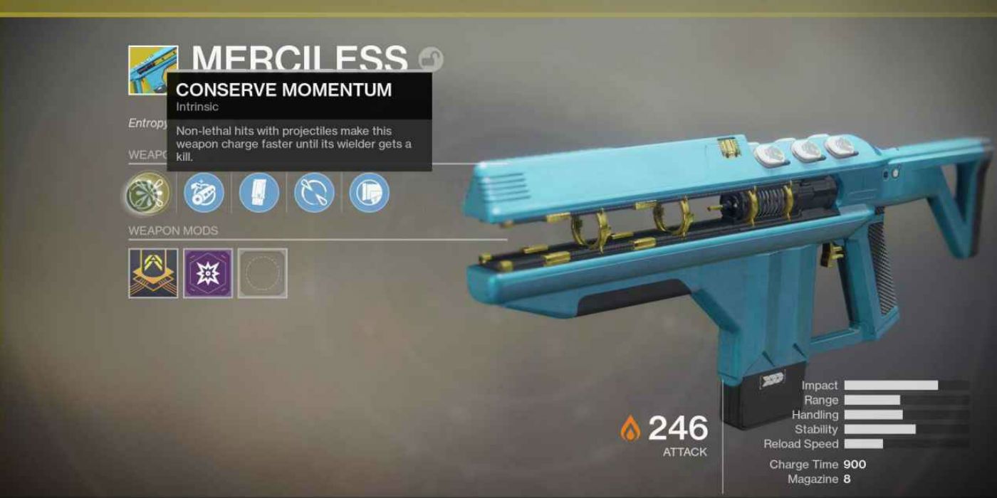 Destiny 2 Best Exotic Weapons Merciless Fusion Rifle