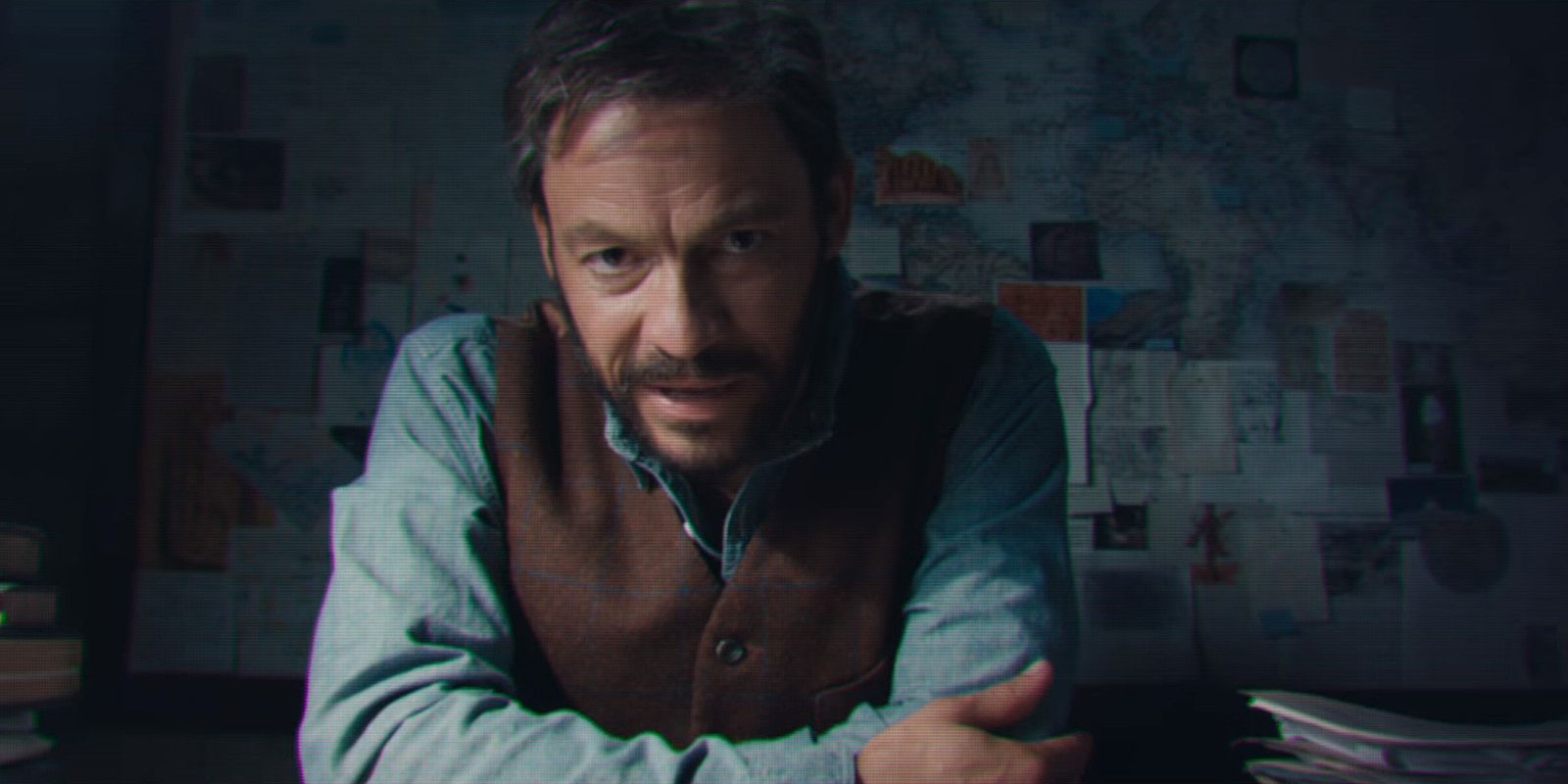 Dominic West as Richard Croft in Tomb Raider