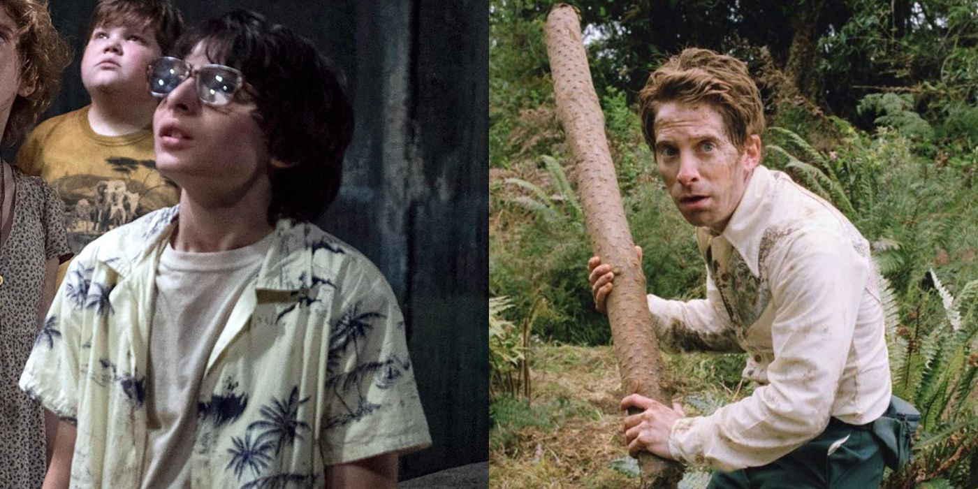 Finn Wolfhard and Seth Green as Richie Tozier in IT