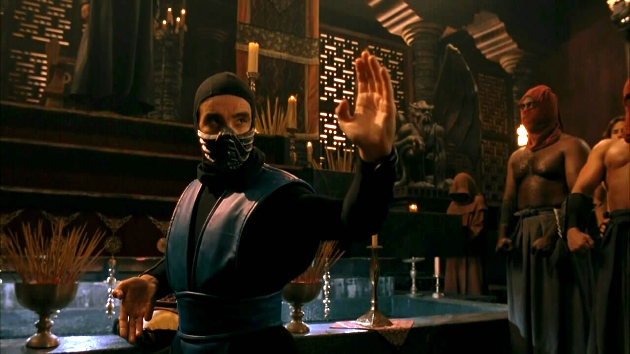 Francois Petit as SubZero in Mortal Kombat