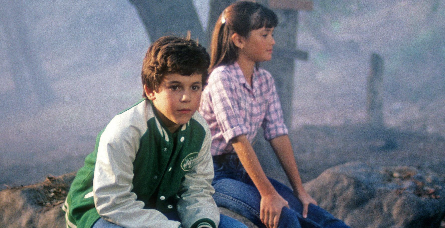 Fred Savage as Kevin Arnold and Danica McKellar as Winnie Cooper in The Wonder Years