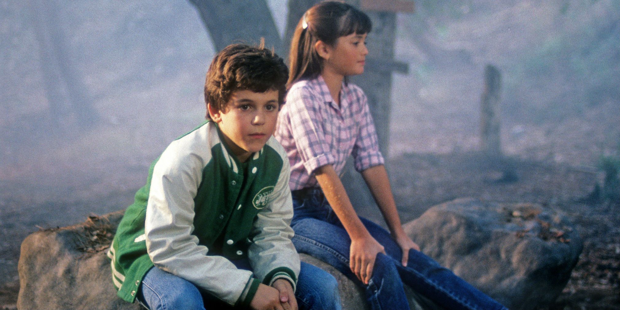 Fred Savage as Kevin Arnold and Danica McKellar as Winnie Cooper in The Wonder Years