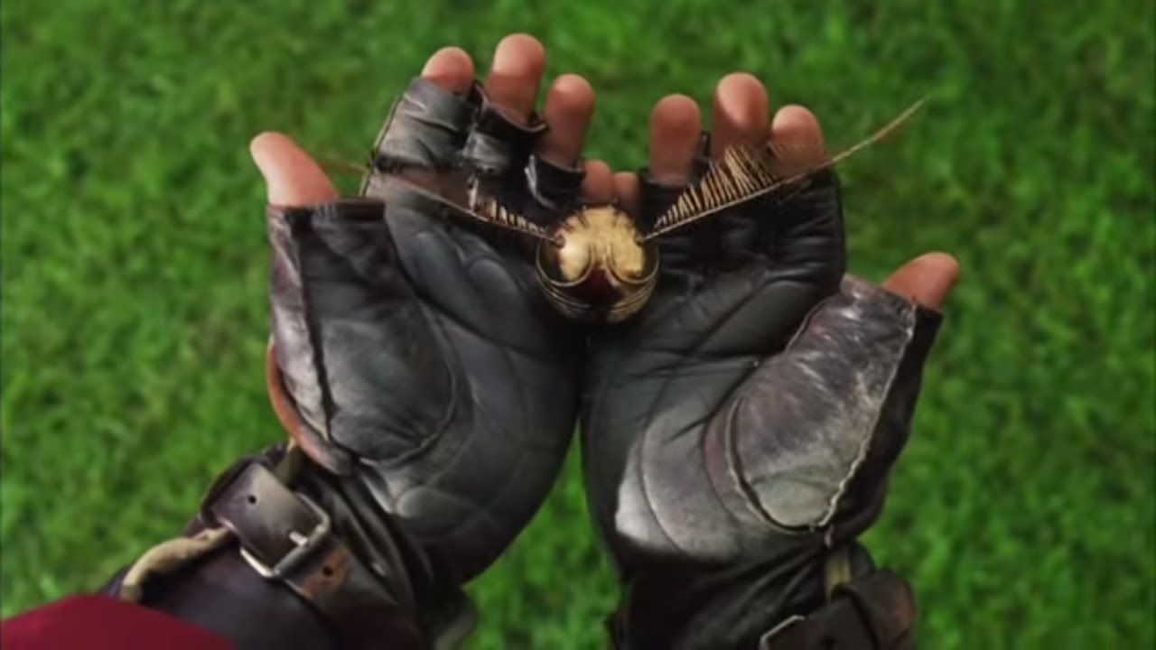 Harry Potter Gloves Quidditch Golden Snitch