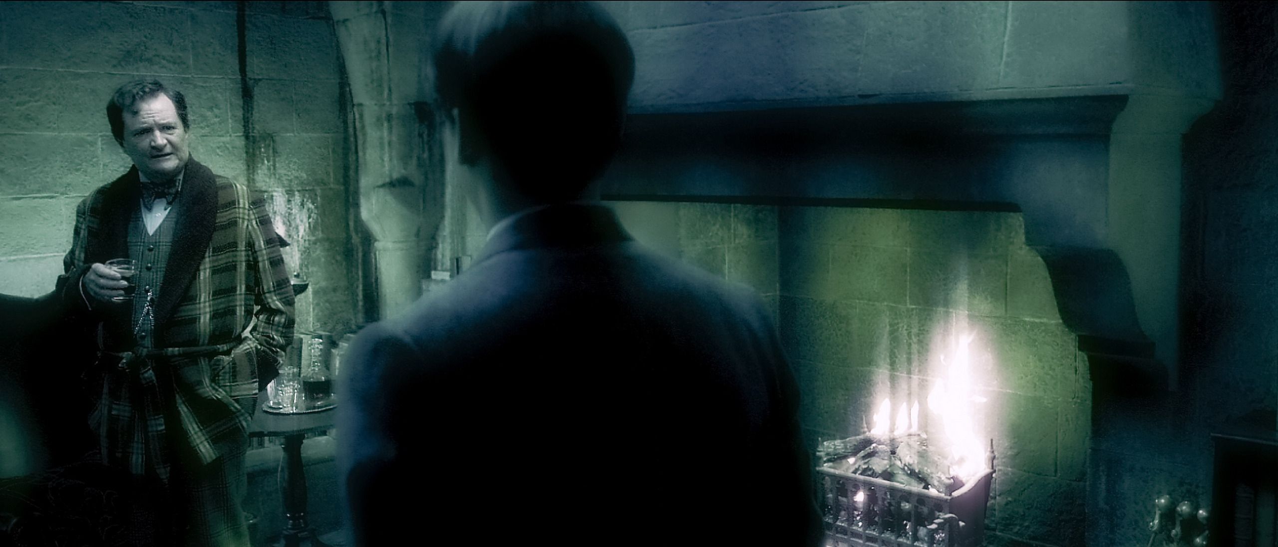 Harry Potter Slughorn and Tom Riddle
