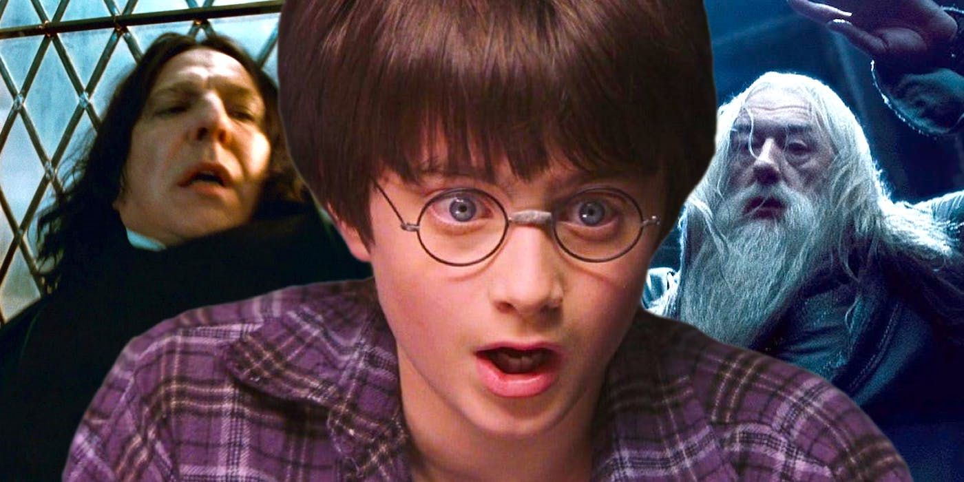 Harry Potter reacts to shocking deaths of Snape and Dumbledore