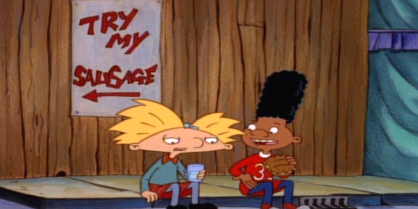 Hey Arnold try my sausage sign