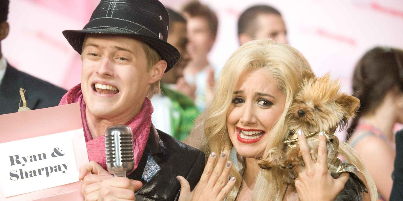 Ryan and Sharpay daydream about winning awards in High School Musical 3