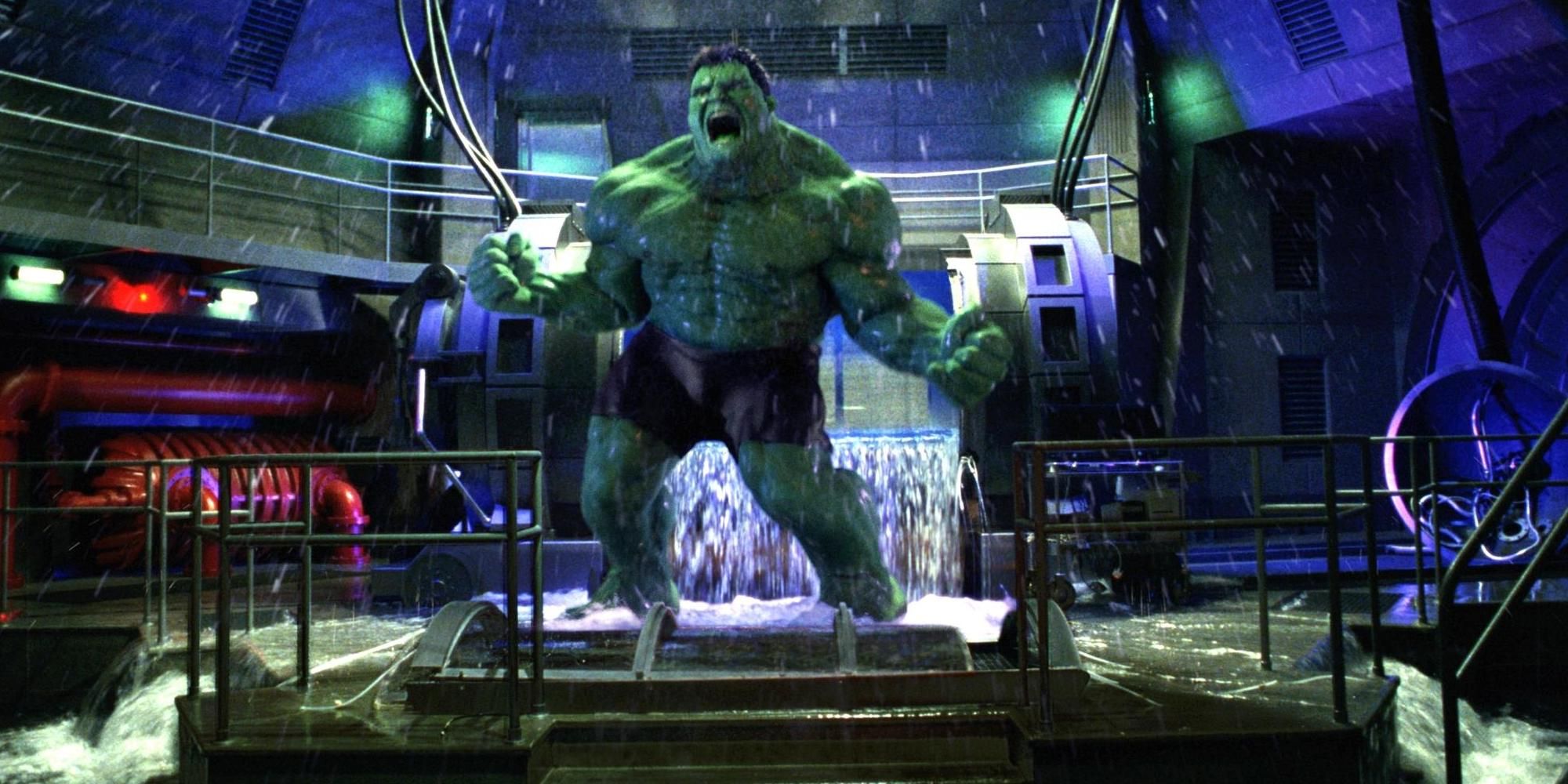 Hulk in the lab in 2003 movie