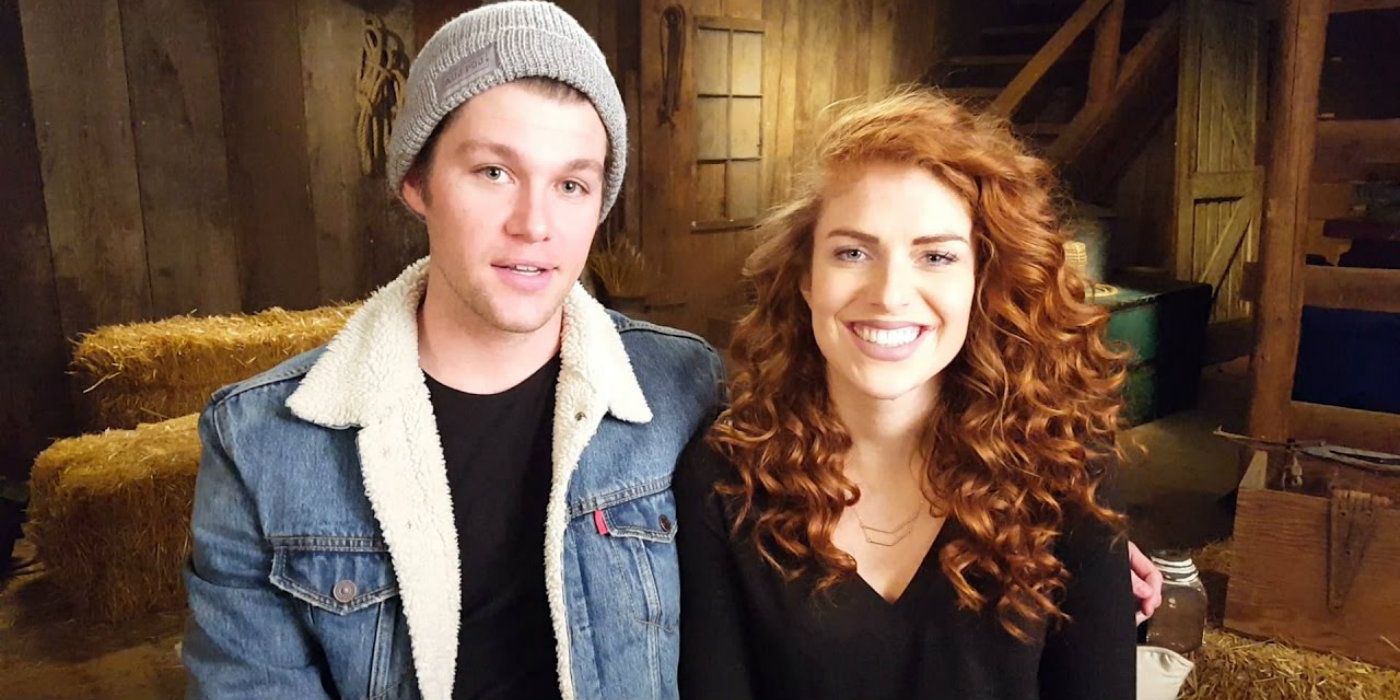 Jeremy e Audrey Roloff sorrindo e juntos em Little People Big World