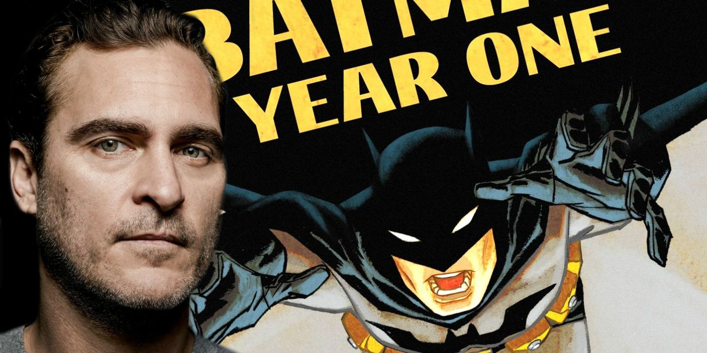 Joaquin Phoenix Batman Year One Aronofsky