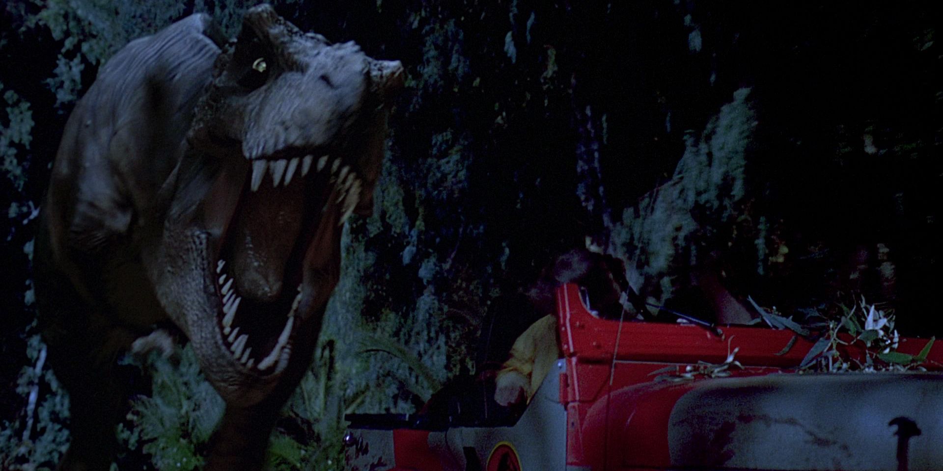 Jurassic Park Jeep Chase Scene