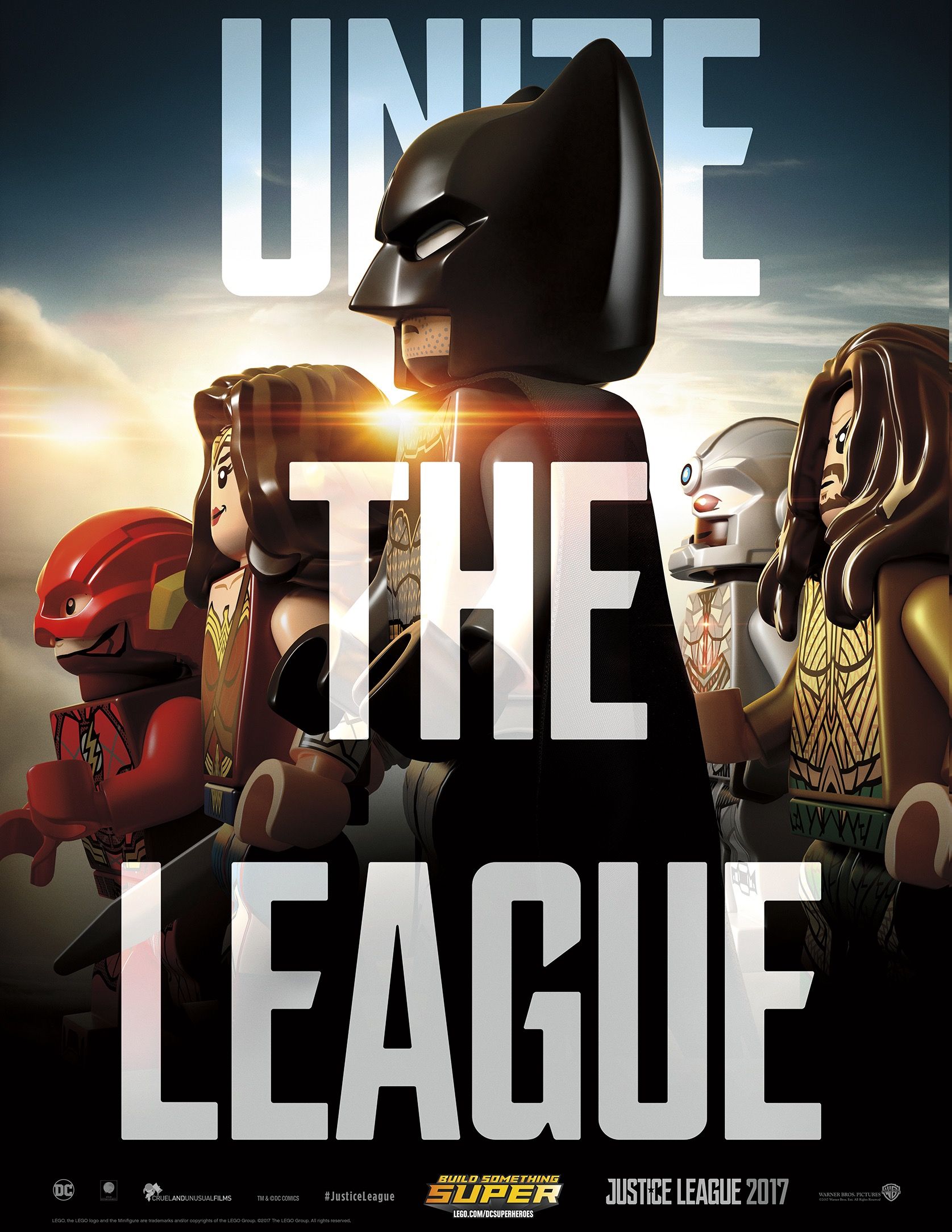 Justice League Unite the League Poster LEGO