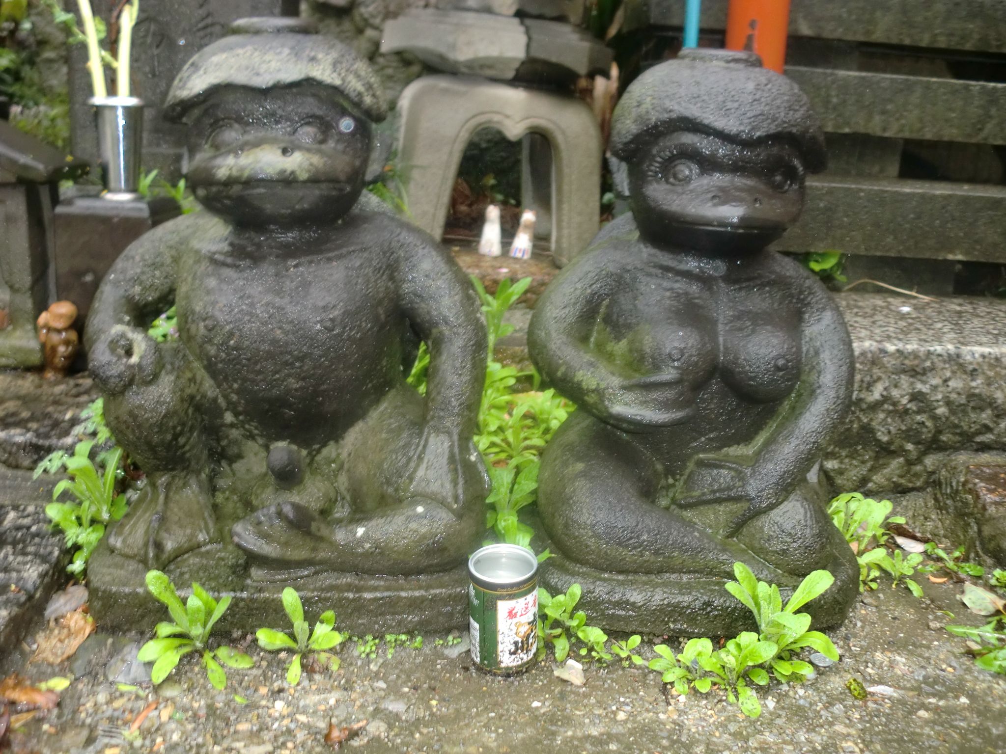 Japanese Kappa Statues