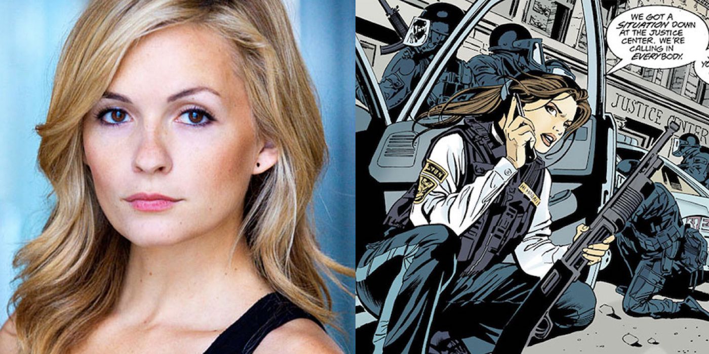 Lindsey Gort as Detective Amy Rohrbach in Titans