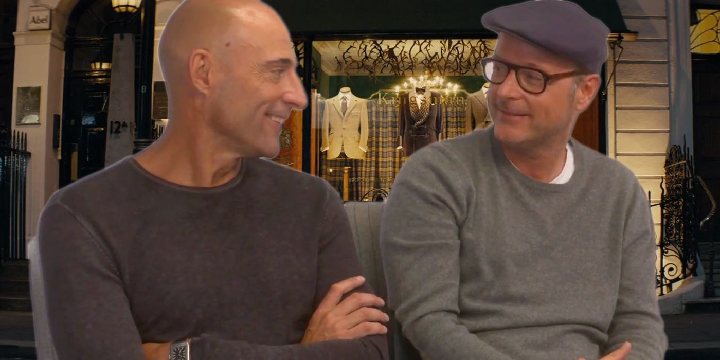 Mark Strong and Matthew Vaughn