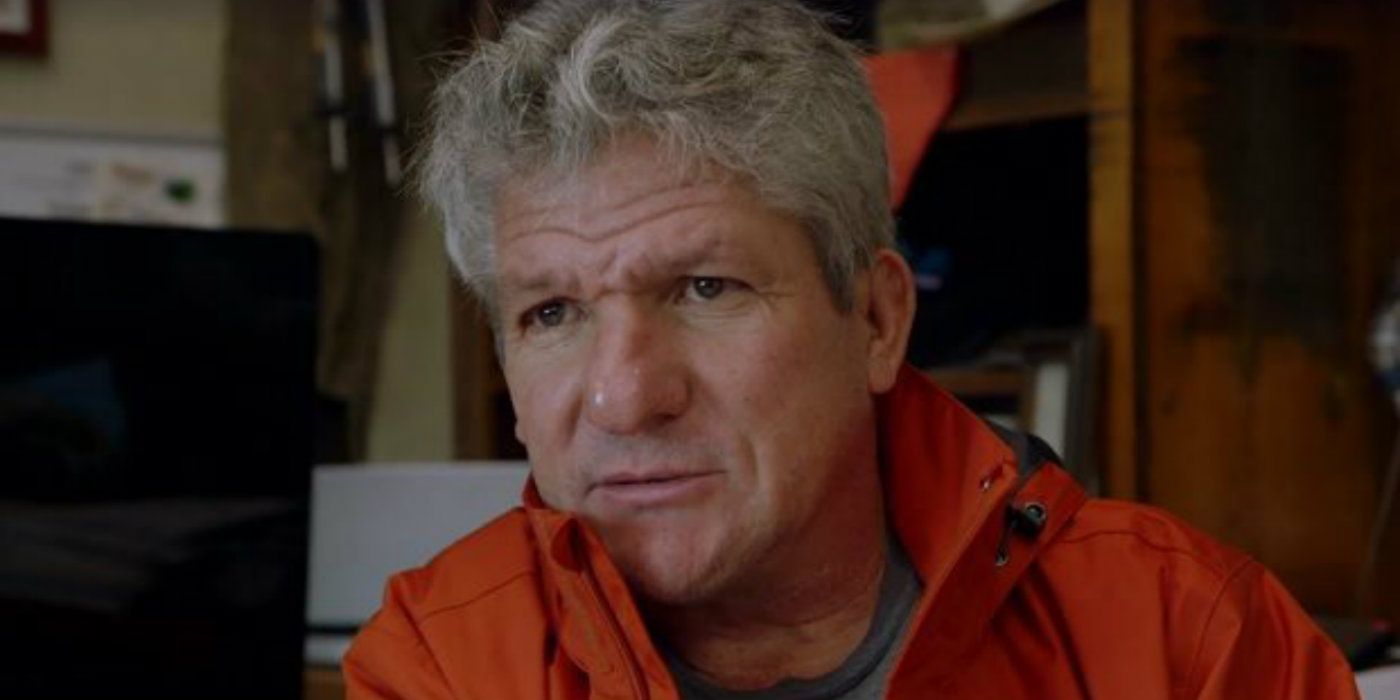 Matt Roloff de Little People Big World closeup de expressão séria