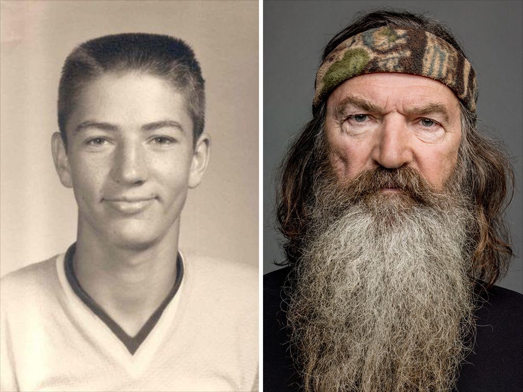 Phil Robertson Young and Old