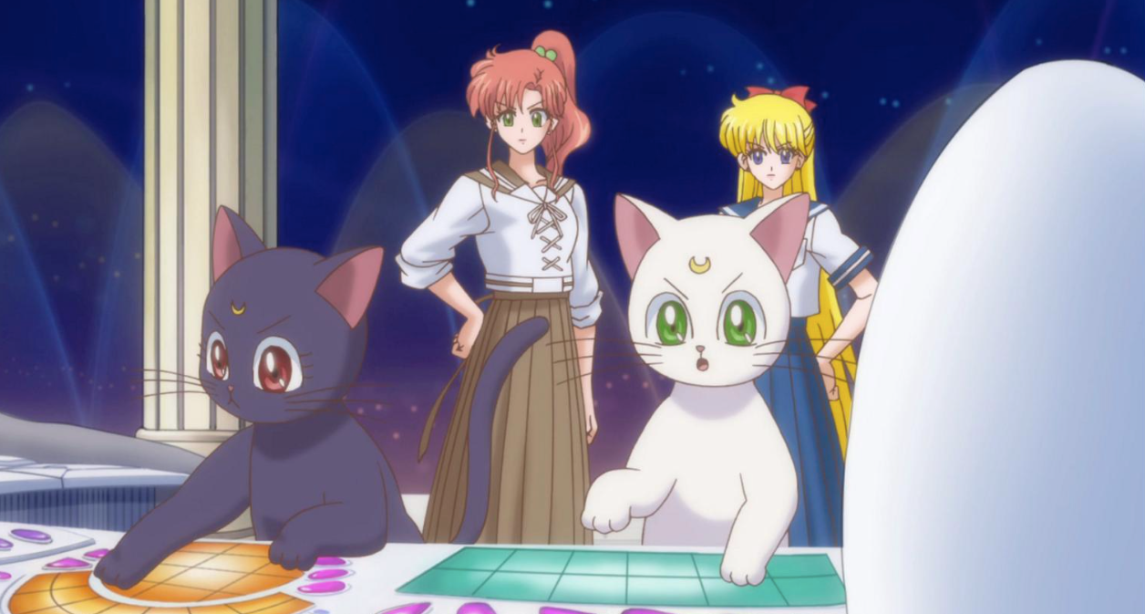 Sailor Moon wouldn't be the same without cat guardians Luna and Artemis