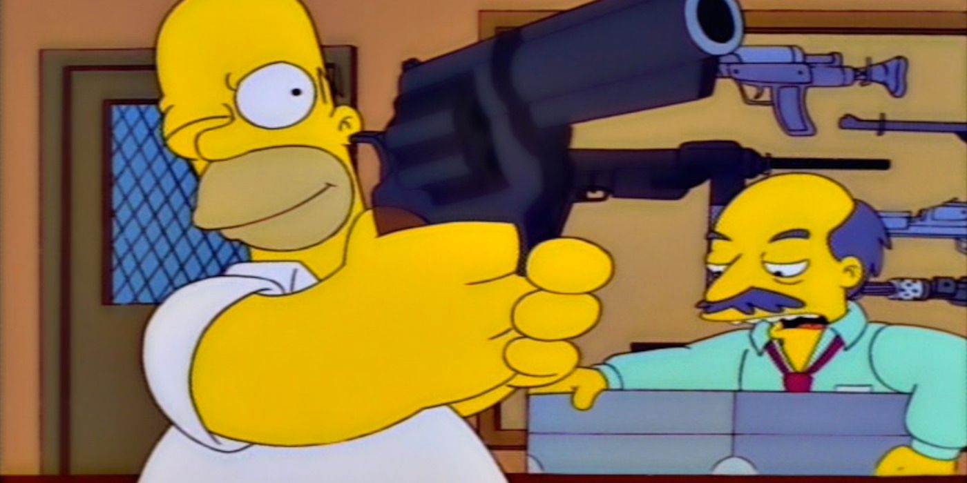 Simpsons Cartridge Family Homer Gun