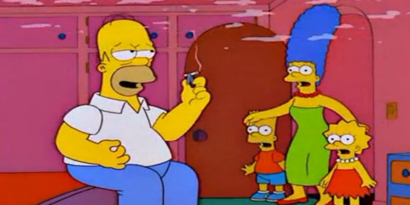 Simpsons Homer Marijuana