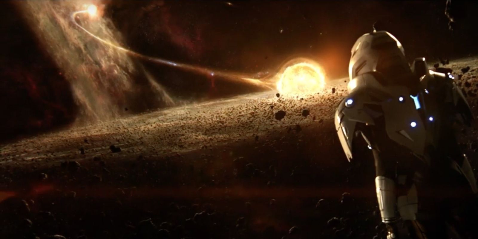 Star Trek Discovery Trailer Lt Cmdr Michael Burnham binary stars