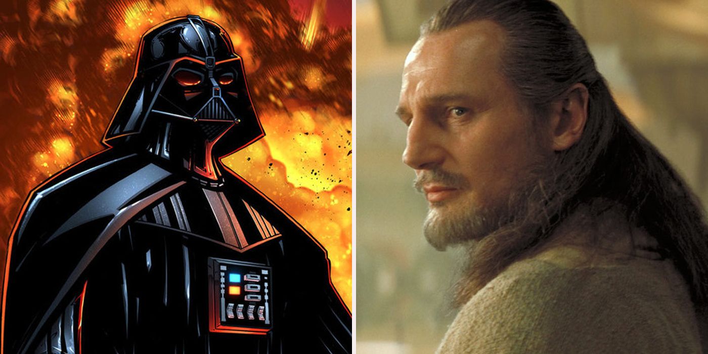 Qui Gon Jinn from Star Wars The Phantom Menace  Star wars empire, Vader  star wars, Star wars jedi