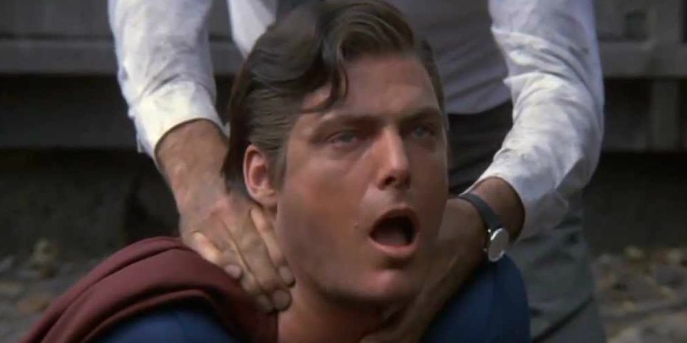 Clark fights Superman in Superman III