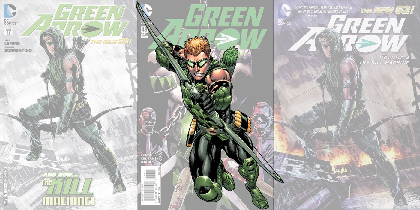 The Green Arrow from New 52 era of DC Comics