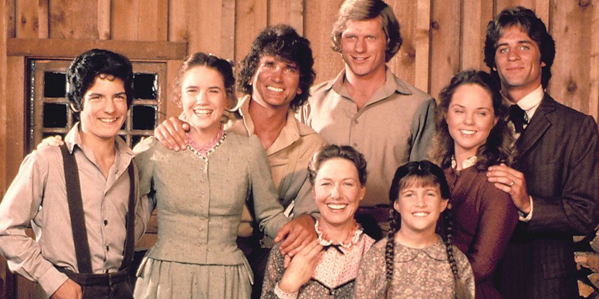 The cast of Little House on the Prairie.