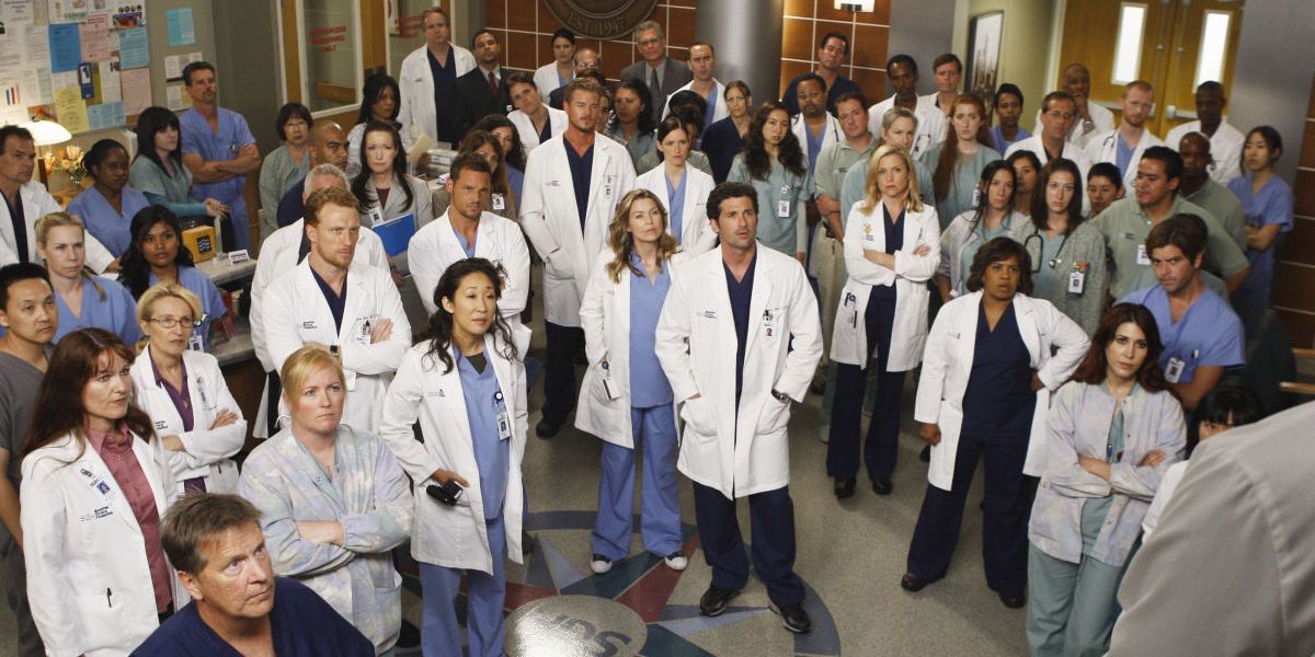The cast of Shonda Rimes' Grey's Anatomy