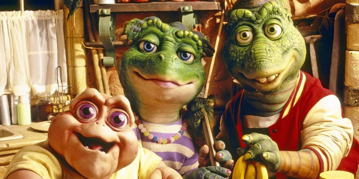 The cast of TGIF's Dinosaurs