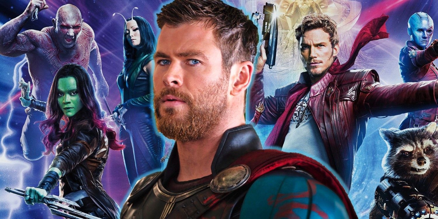 Guardians Of The Galaxy 3 Chris Pratt Won T Deny Thor Is In Mcu Film