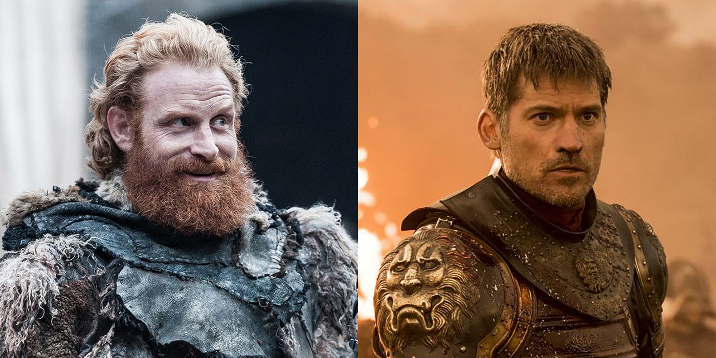 Tormund Giantsbane and Jaime Lannister from Game of Thrones