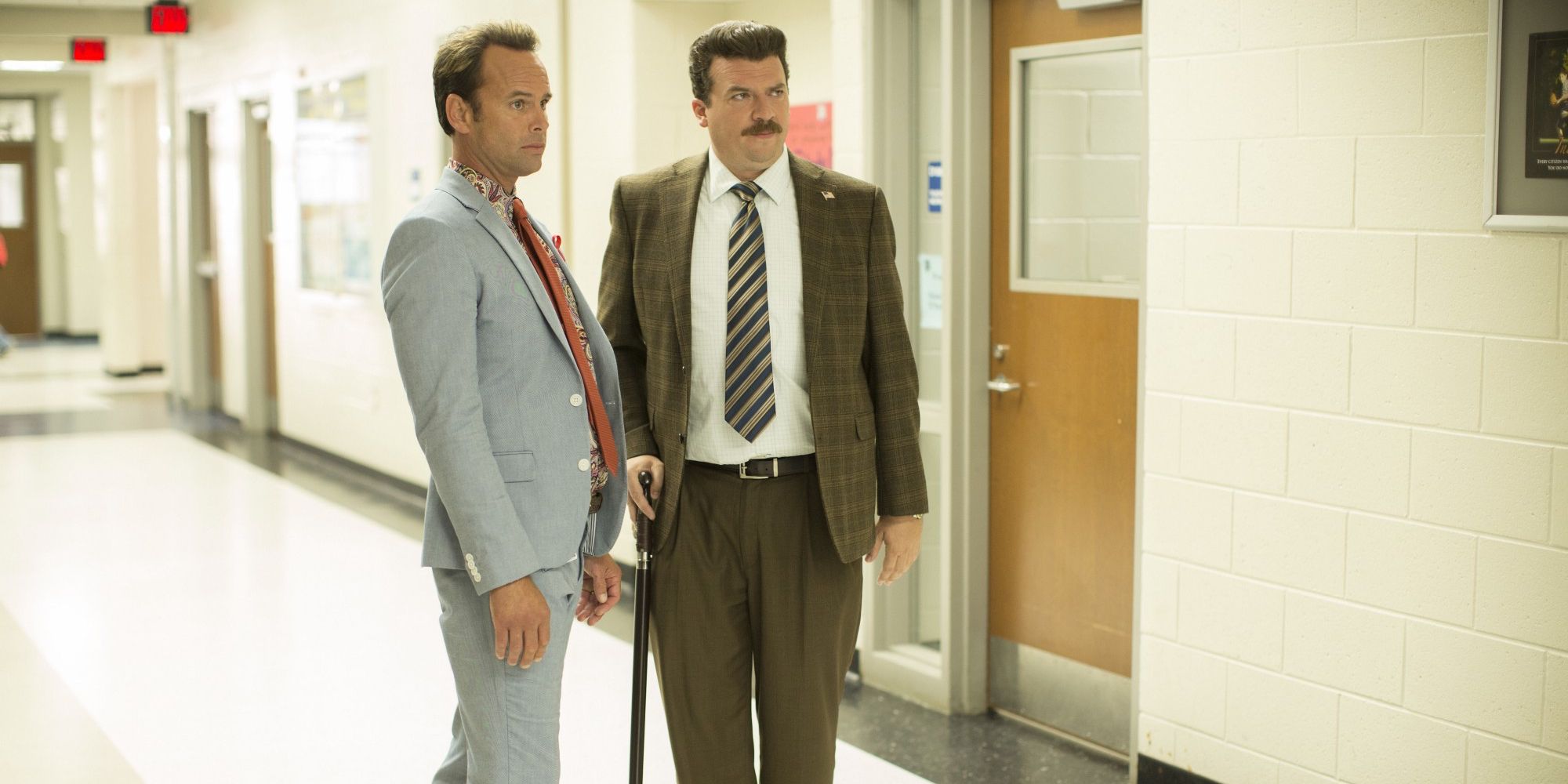 Walton Goggins and Danny McBride in Vice Principals Season 2