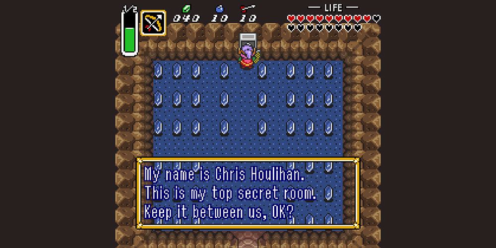 Zelda A Link to the Past Chris Houlihan Room