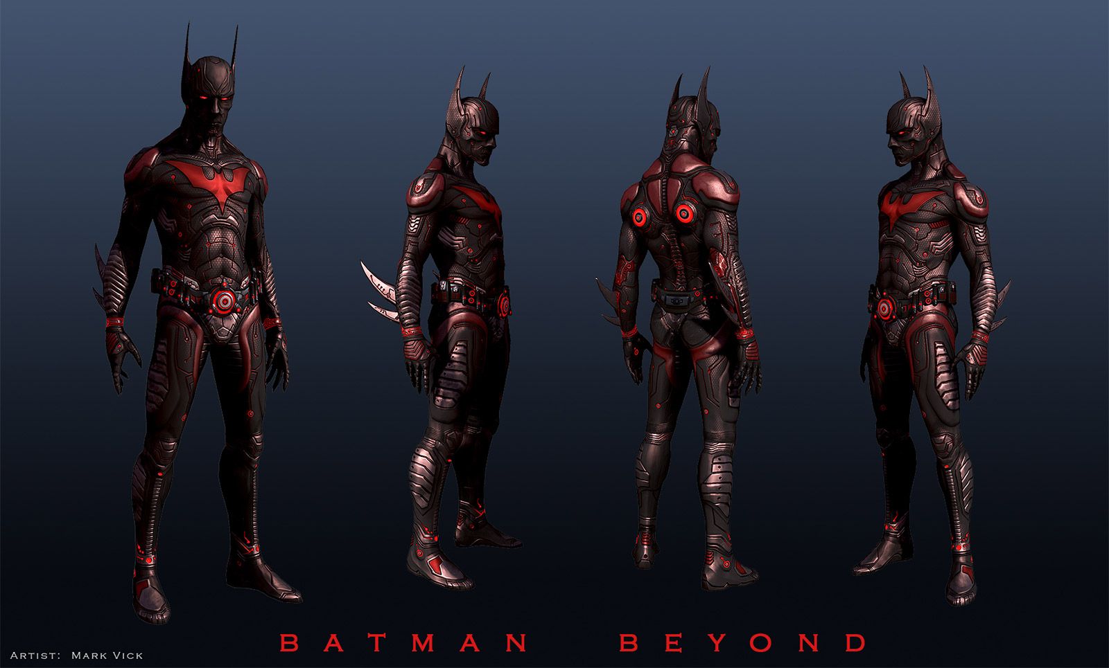 batman beyond by Mark Vick