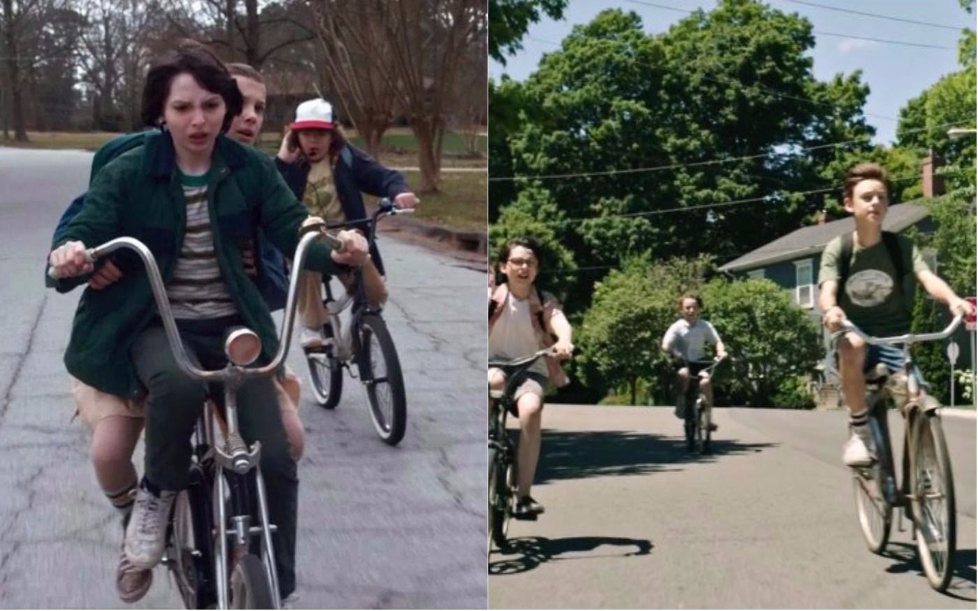 bikes stranger things netflix the losers club it 2017 stephen king