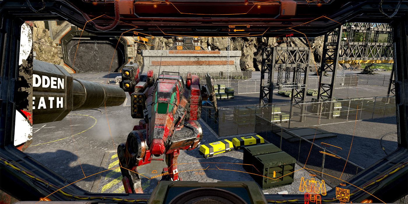 An early screenshot from MechWarrior 5: Mercenaries