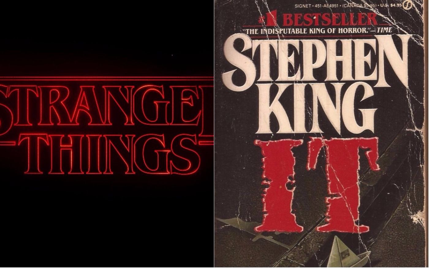 stranger things title font tc benguiat it stephen king book cover