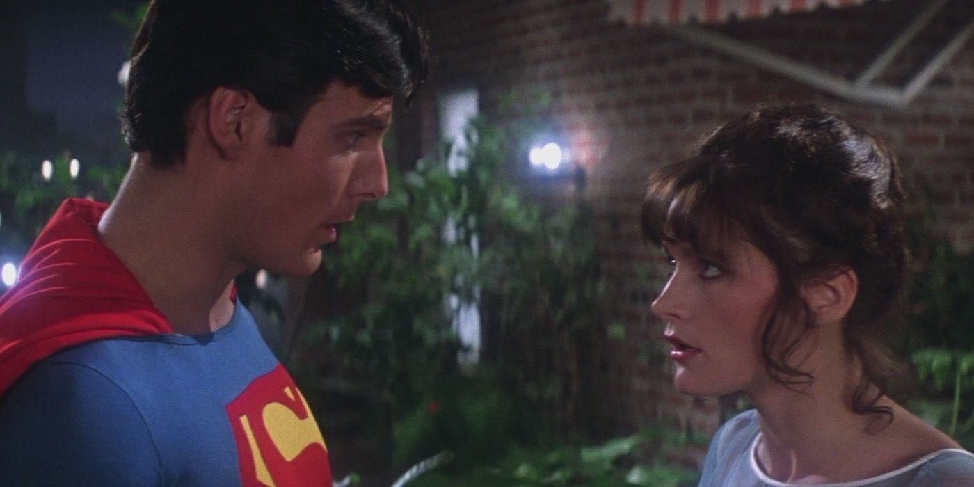 Superman e Lois Lane em Superman de Richard Donner.