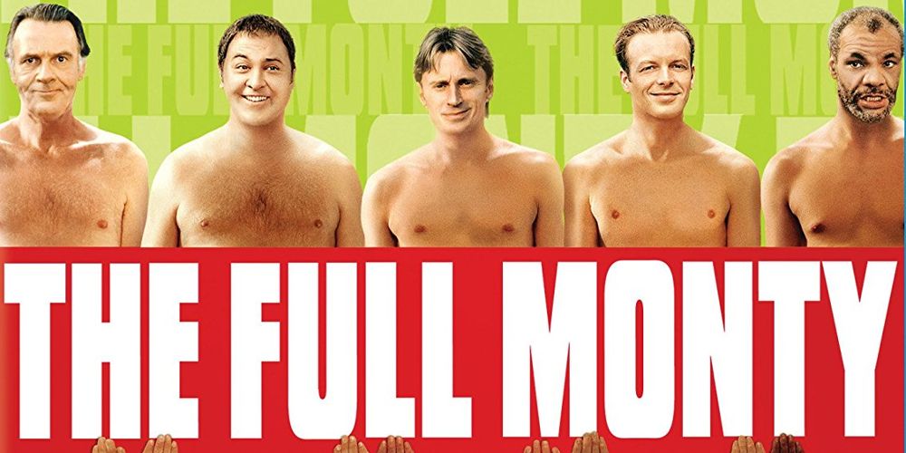 The terrible cover for The Full Monty Blu-ray