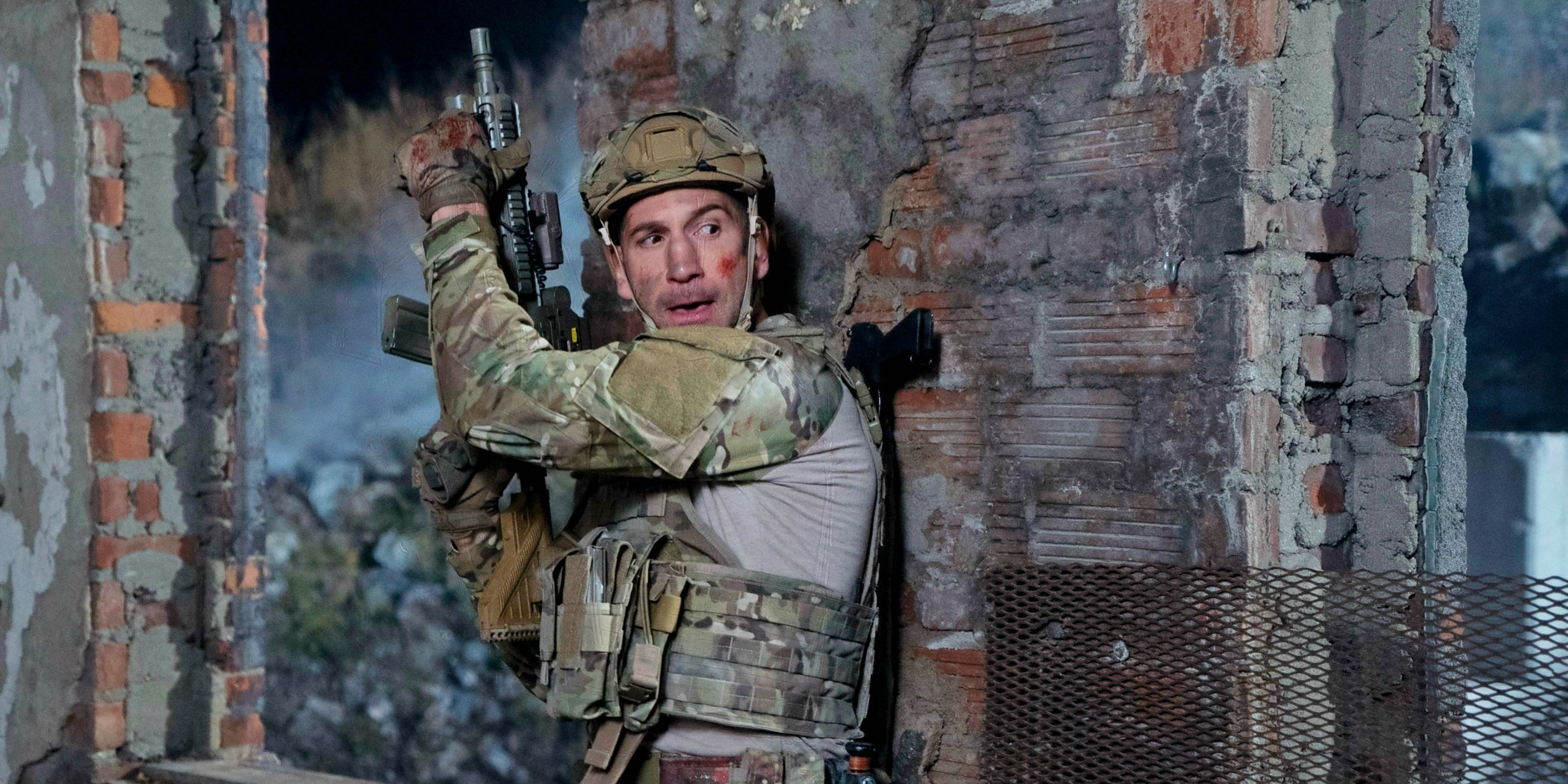The Punisher Frank in Military Featured Image