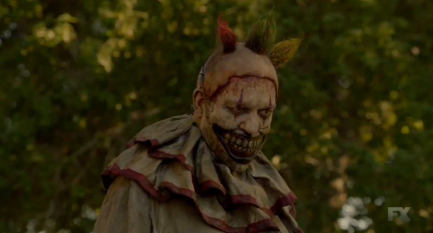 Twisty the Clown plays a special role in American Horror Story: Cult