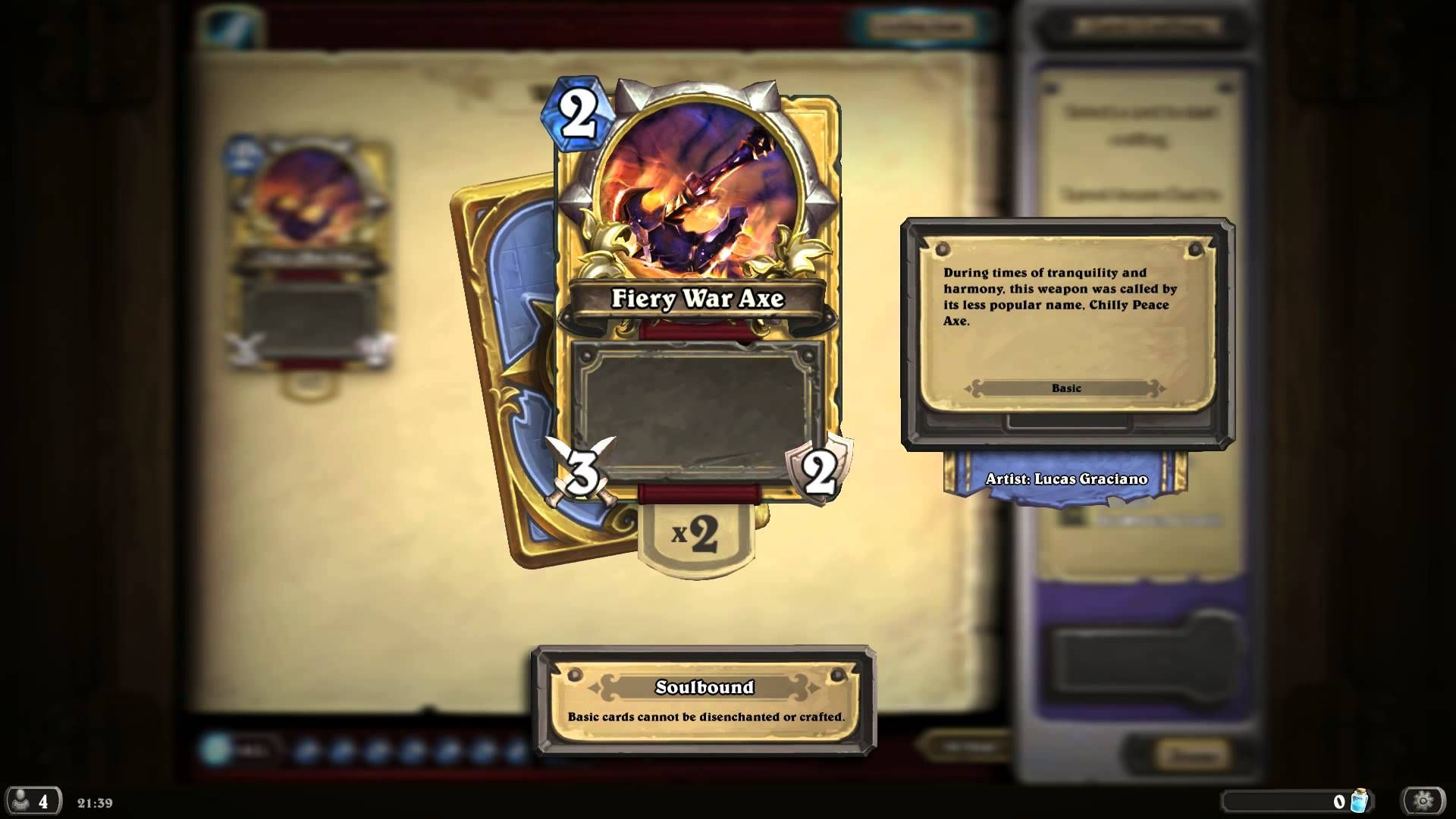 15 Hearthstone Cards That Had To Be Changed Before They Broke The Game Fiery War Axe